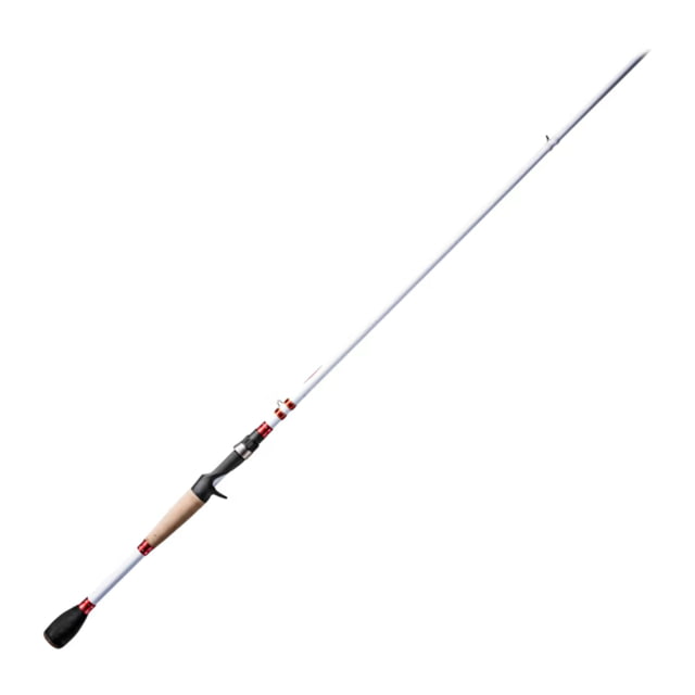 Duckett Fishing Duckett Fishing Micro Magic Pro Crankin Rod Medium Heavy White/Red 7 ft 10 in
