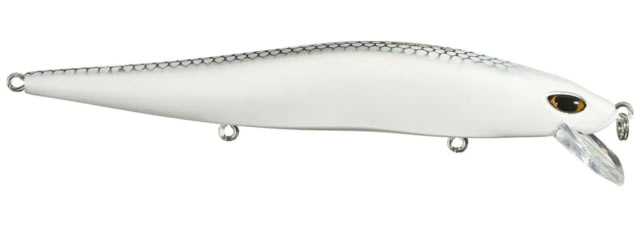 Duckett Fishing Reveal Forward Facing Sonar Jerkbait 4.5in 3/4oz Gray Albino DBRJ 3/4 GA