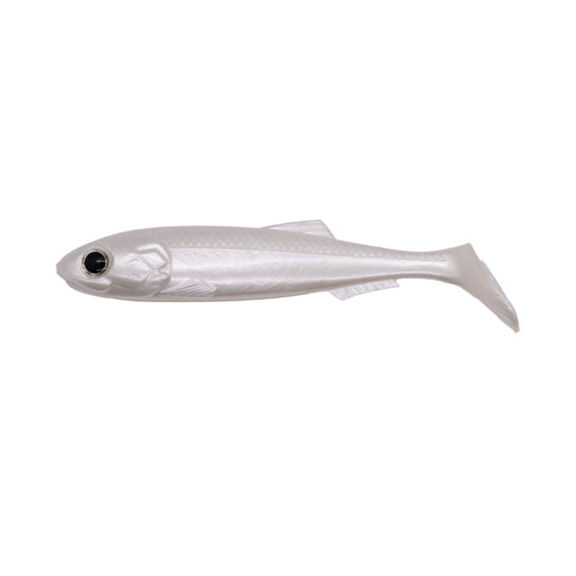 Duckett Fishing RT Shad Paddletail Swimbaits 3.5in White Pearl MXRT3.5 WP