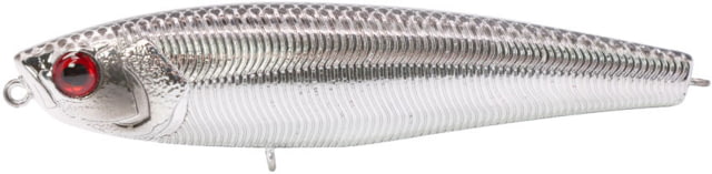 Duckett Fishing Duckett Fishing Super Sound 95 Topwater 3-3/4in 1/2oz Chrome MXTW95