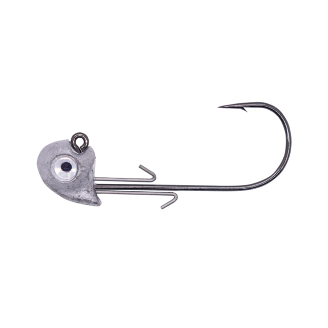 Duckett Fishing Duckett Fishing Sway Head w/ Eye 2/0 Hook 4 pieces Unpainted 1/4 oz. 2/0 Hook BDSH 1/4 2/0