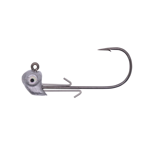 Duckett Fishing Duckett Fishing Sway Head w/ Eye 2/0 Hook 4 pieces Unpainted 1/8 oz. 2/0 Hook BDSH 1/8 2/0