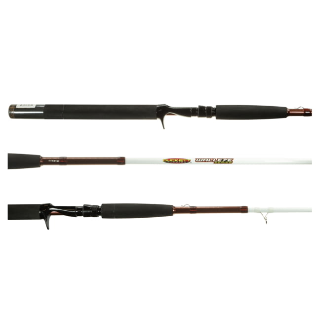 Duckett Fishing Walleye Series Casting Rods Med Telescopic White 7ft 10in