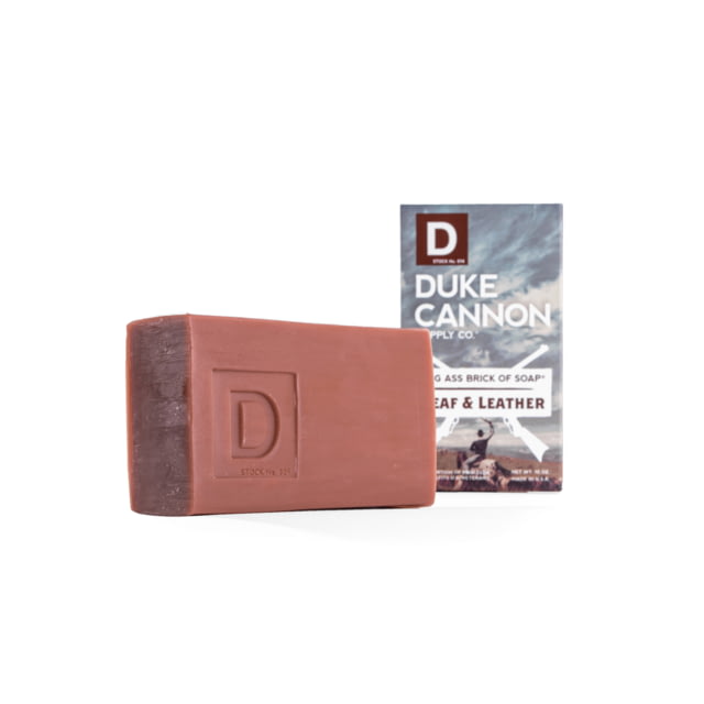 Duke Cannon Supply Co Big Ass Brick of Soap Leaf & Leather 10 oz Bar
