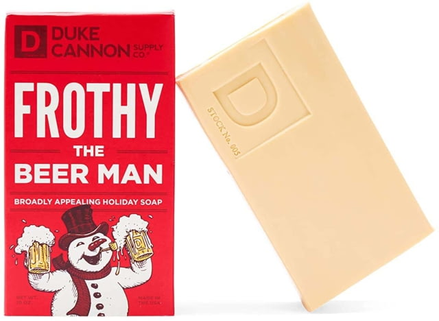 Duke Cannon Supply Co Big Ass Brick Soap - Frothy the Beer Man