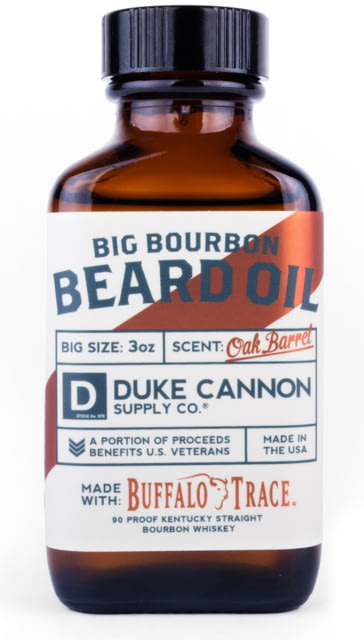 Duke Cannon Supply Co Big Bourbon Beard Oil 3 oz