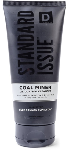 Duke Cannon Supply Co Coal Miner Glycolic Oil Control Face Cleanser