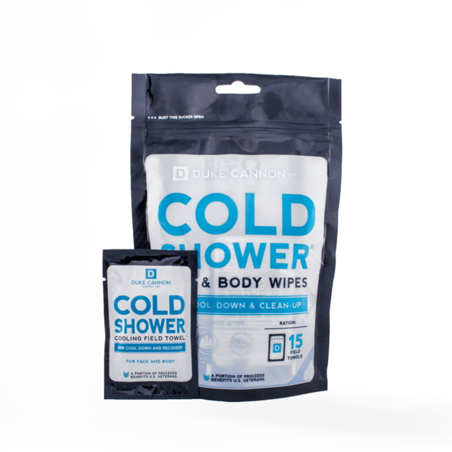 Duke Cannon Supply Co Cold Shower Cooling Field Towels 15/Pack