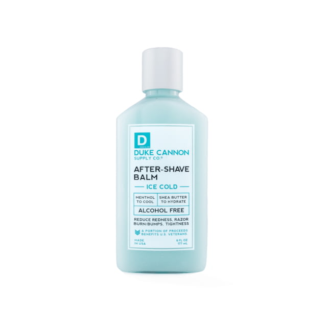 Duke Cannon Supply Co Ice Cold After-Shave Balm 6 oz Bottle