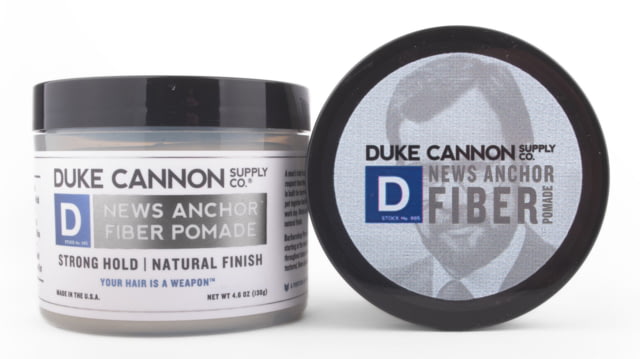 Duke Cannon Supply Co News Anchor Fiber Pomade 4.6 oz