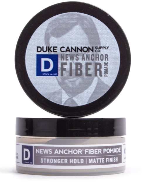 Duke Cannon Supply Co News Anchor Fiber Pomade Travel Size