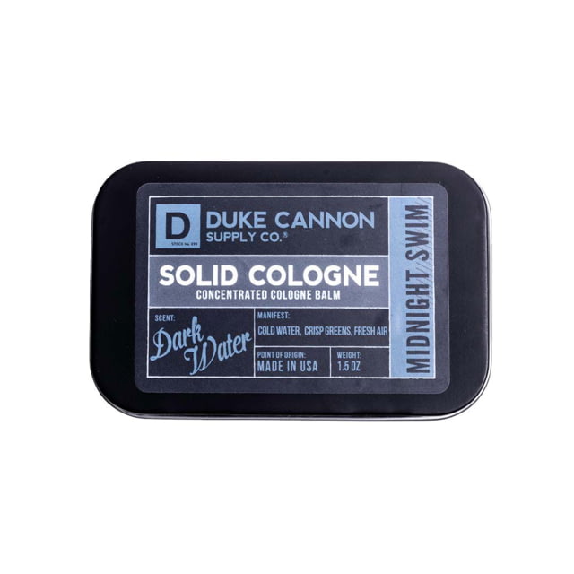 Duke Cannon Supply Co Solid Cologne - Midnight Swim Beige 1.5 oz