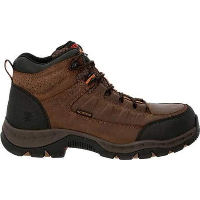Durango Boot Renegade XP Alloy Toe Waterproof 5 inch Hiker Boot - Men's Timber Brown 13 Wide