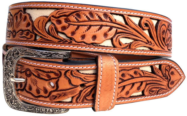Durango Boot Wyatt Belt Cognac 36
