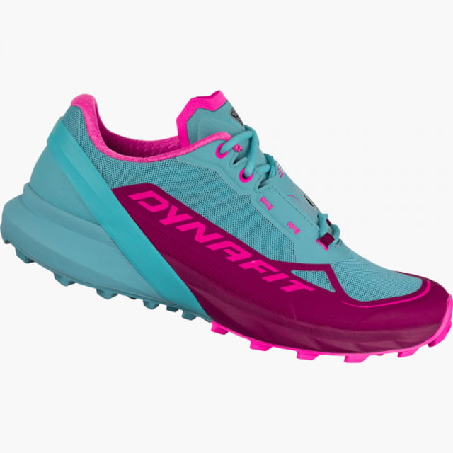 Dynafit Ultra 50 Trail Running Shoes - Women's Beet Red/Marine Blue 5.5