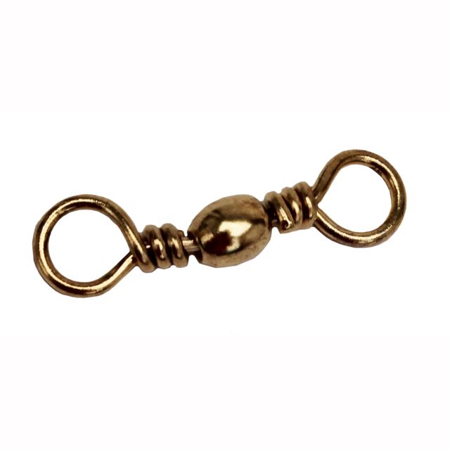 Eagle Claw Barrel SwivelResealableBrassSize 10