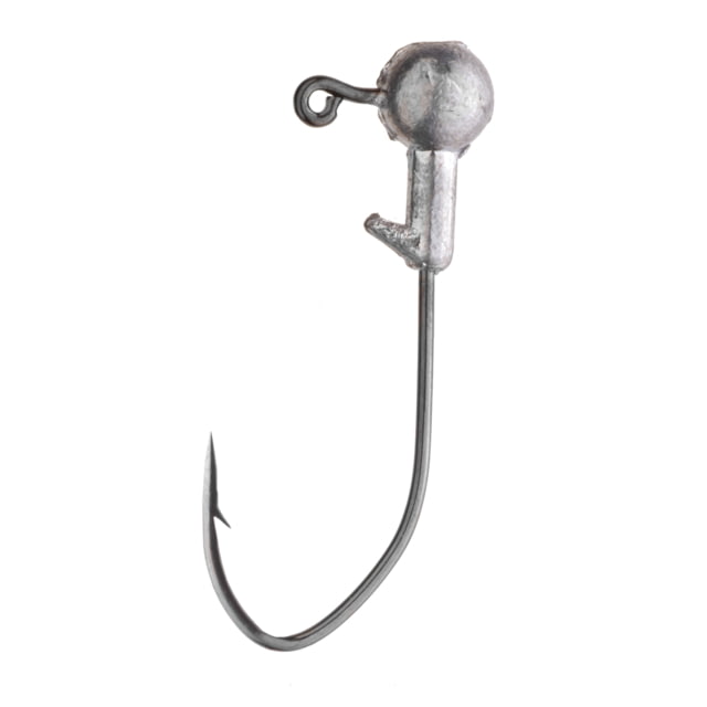 Eagle Claw Lazer Sharp Pro-V Ball Head Jig Unpainted 1/32oz 25 per Pack