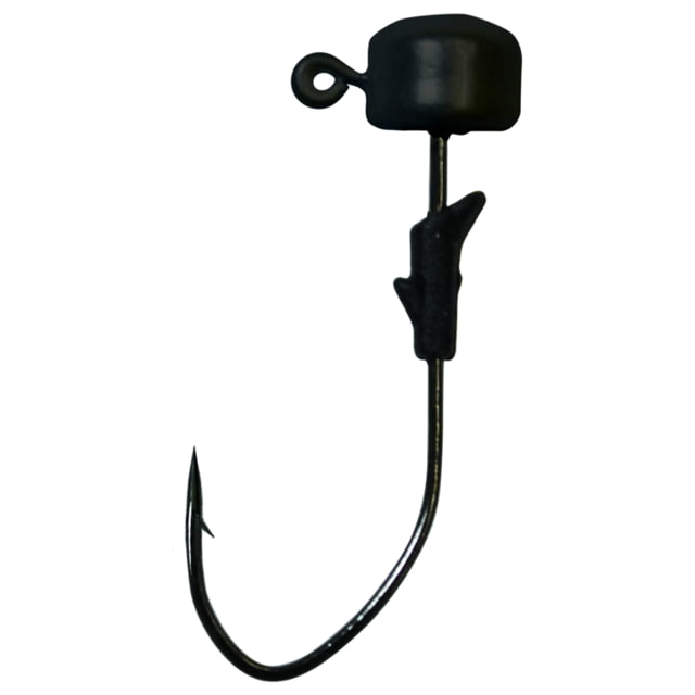 Eagle Claw Lazer Sharp Pro-V Finesse Jig Black 1/16oz 5 per Pack