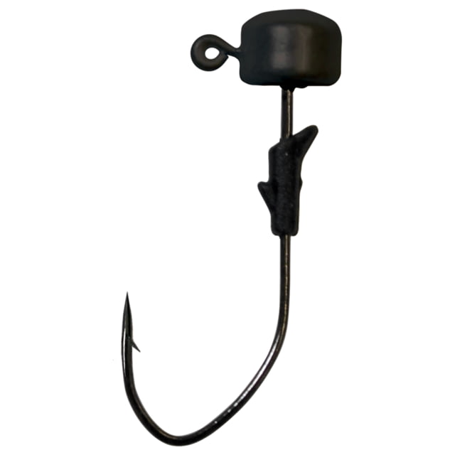 Eagle Claw Lazer Sharp Pro-V Finesse Jig Black 3/16oz 5 per Pack
