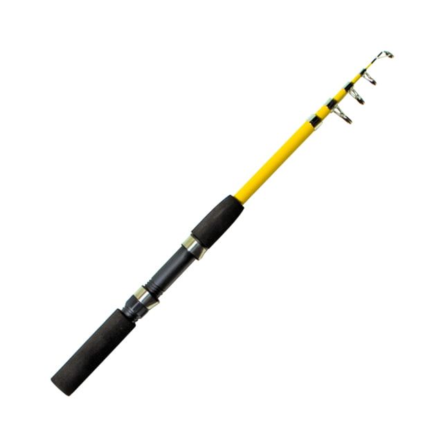 Eagle Claw Packit Spin Rod Telescopic Medium 1/8-1/2oz Lures 4lb - 10lb 3 Guides + Tip 5'6"
