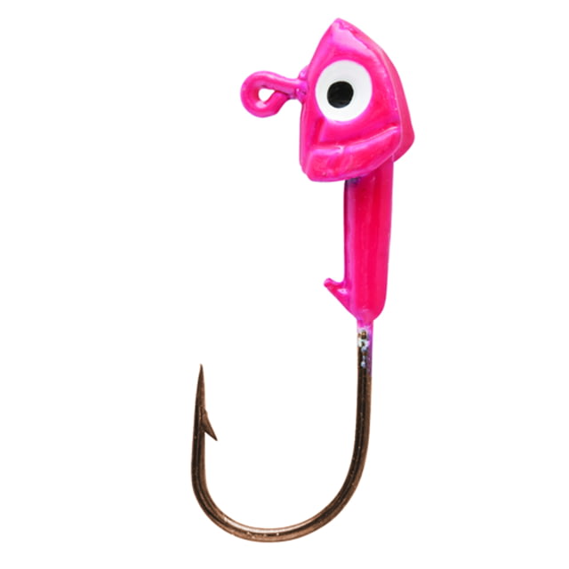 Eagle Claw Panfish Swimbait Head Jig Pink 1/32oz 5 per Pack