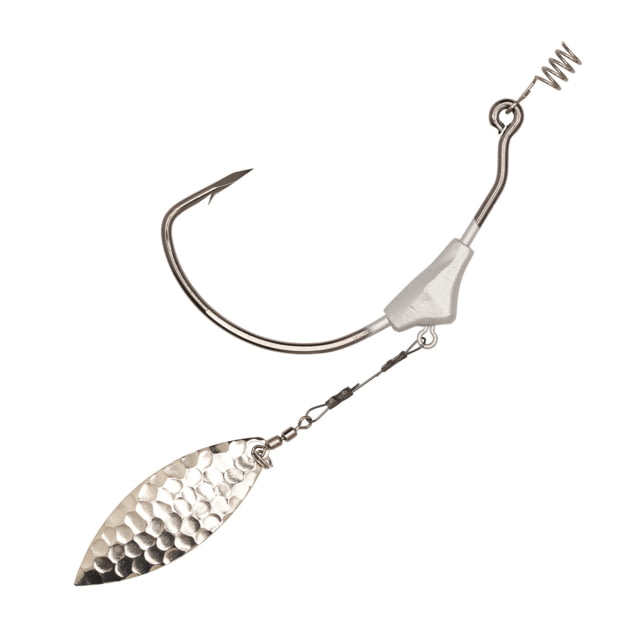 Eagle Claw Trokar Swim Blade #3 Hammered Nickel Willow Blade 5/0 Hook 1/8oz