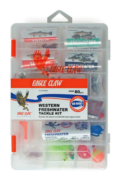 Eagle Claw Western Freshwater Tackle Kit