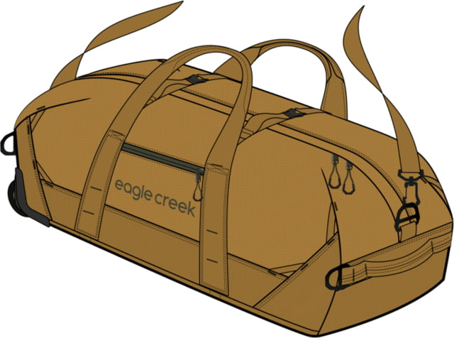 Eagle Creek No Matter What Rolling Duffel Bag Safari Brown 130L
