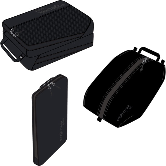Eagle Creek Pack-It Essentials Set Black One Size