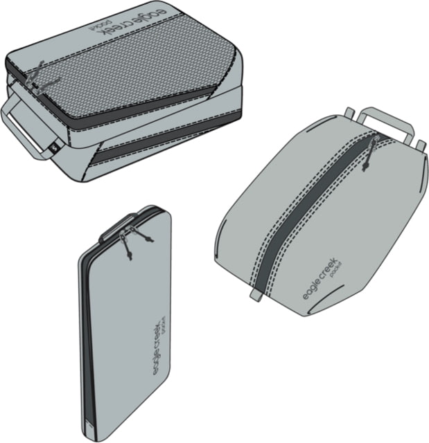 Eagle Creek Pack-It Essentials Set Storm Grey One Size
