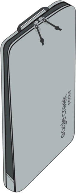 Eagle Creek Pack-It Isolate Compression Cube Bag Storm Grey Small