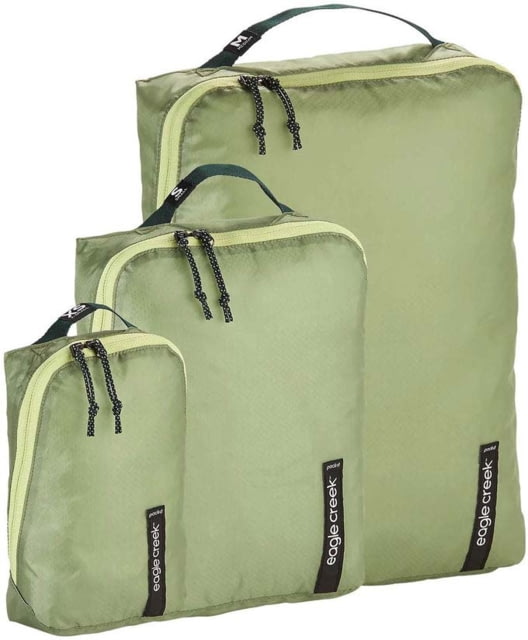 Eagle Creek Pack-It Isolate Cube Set Mossy Green Extra Small/Small/Medium