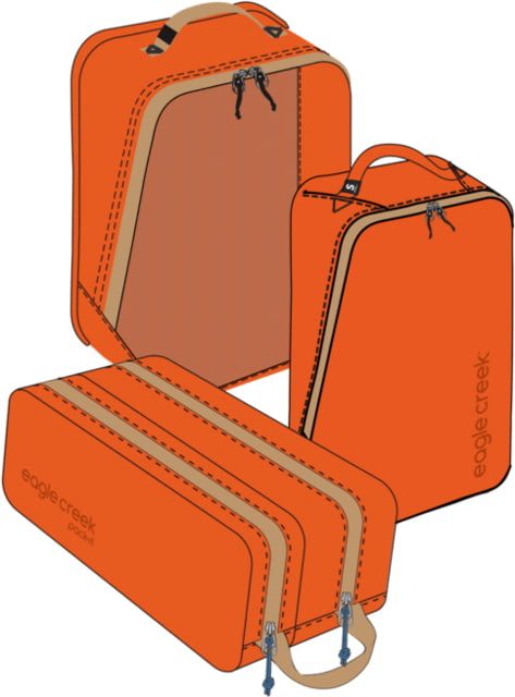 Eagle Creek Pack-It Overnight Set Mandarin One Size