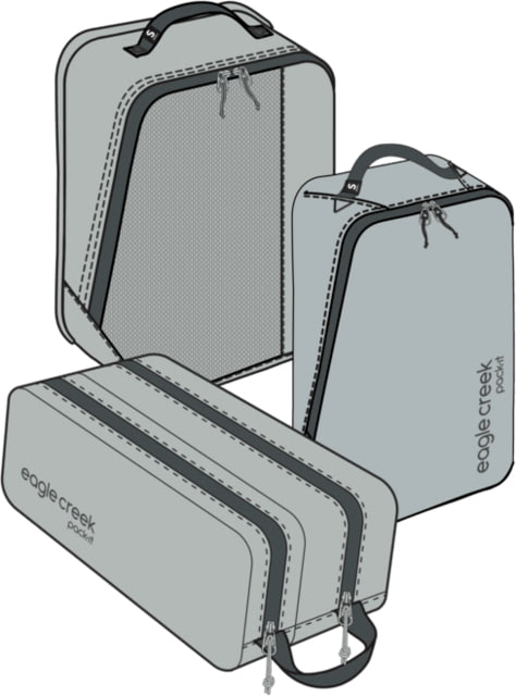 Eagle Creek Pack-It Overnight Set Storm Grey One Size