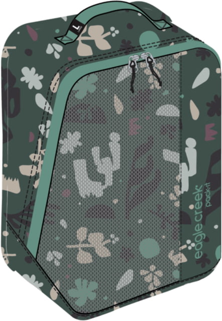 Eagle Creek Pack-It Reveal Expansion Cube Bag Roots and Shoots: Duck Green Large
