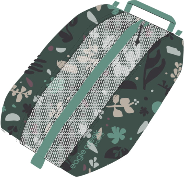 Eagle Creek Pack-It Reveal Shoe Sack Roots and Shoots: Duck Green One Size