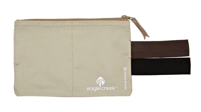 Eagle Creek RFID Blocker Hidden Pocket Tan