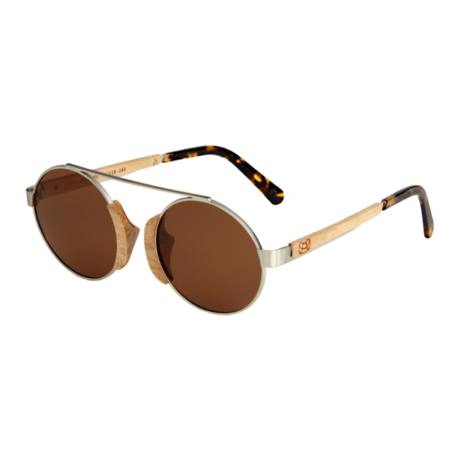 Earth Anakena Sunglasses Cedar Frame Brown Polarized Lens Cedar/Brown One Size