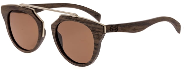 Earth Wood Ceira Polarized Sunglass Brown/Brown One Size