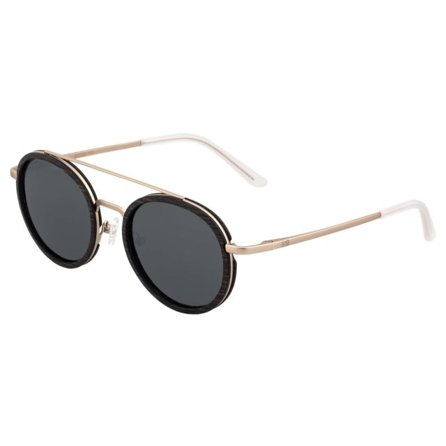 Earth Binz Polarized Sunglasses - Unisex Ebony/Black One Size