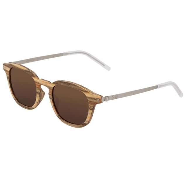 Earth Kavaja Polarized Sunglasses - Unisex Apple Wood/Brown One Size