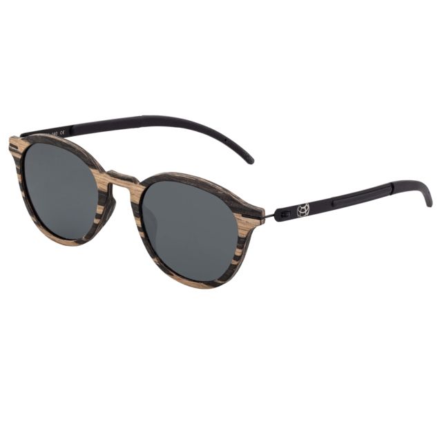 Earth Sabal Polarized Sunglasses - Unisex Ebony/Black One Size