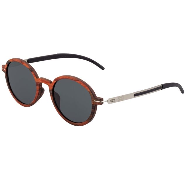 Earth Toco Polarized Sunglasses - Unisex Red Rosewood/Black One Size