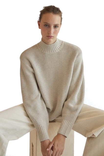 Ecoalf Valf Sweater – Women’s Linen Melange Small