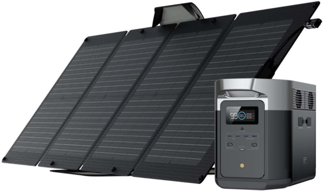 EcoFlow DELTA Max  w/ 1 Solar Panel 110W Black