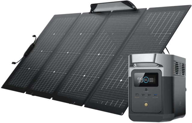 EcoFlow DELTA Mini w/ 1 Solar Panel 220W Black