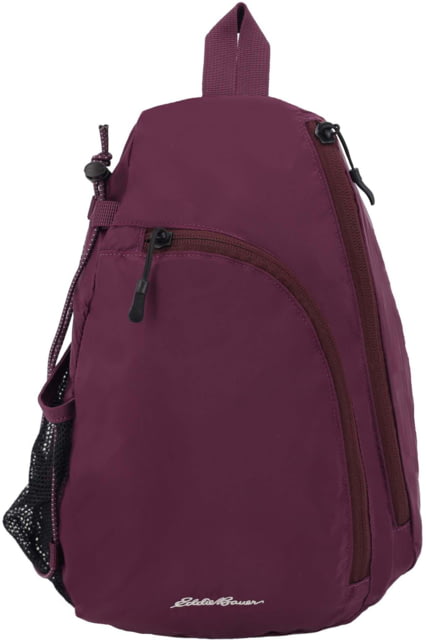 Eddie Bauer Ripstop 8L Shoulder Sling Pack Dark Plum