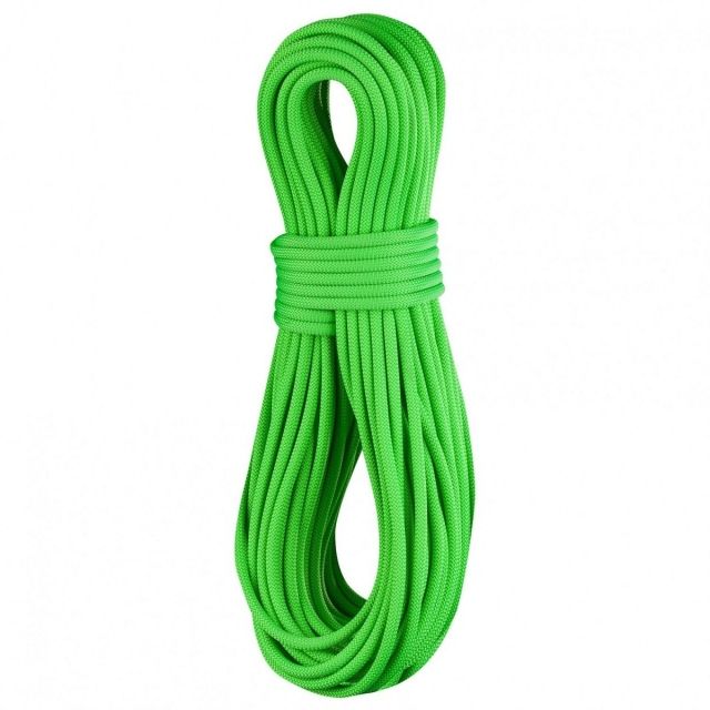 Edelrid 8.6mm Canary Pro Dry Climbing Rope Neon Green 60m