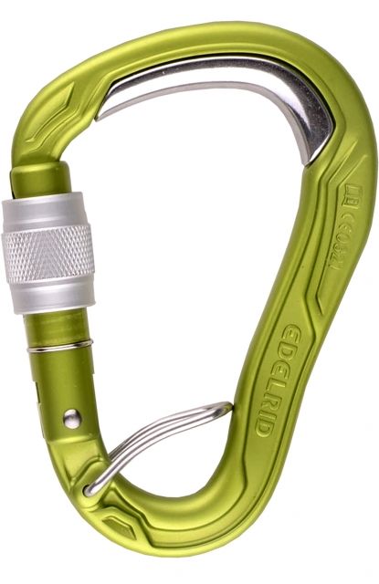 Edelrid HMS Bulletproof Screw FG Carabiner Oasis