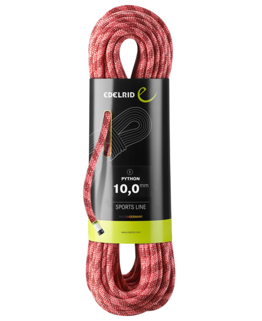 Edelrid Python 10mm - Climbing Rope Red 60m